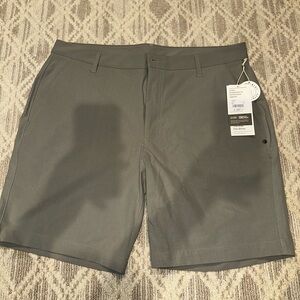 Vuori Gray Flat Front Shorts for Versatile Style